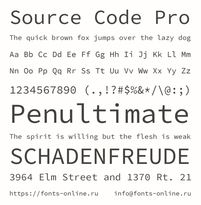 Source Code Pro