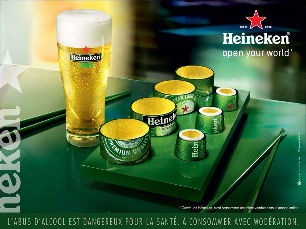 67217ba8e24d0d70878e12249f7 Heineken Advertising Campaigns On Print And Tv