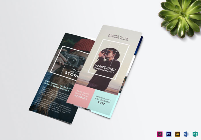 Wanderer-Photography-Brochure-Template Brochure Design Inspiration (64 Modern Brochure Examples)