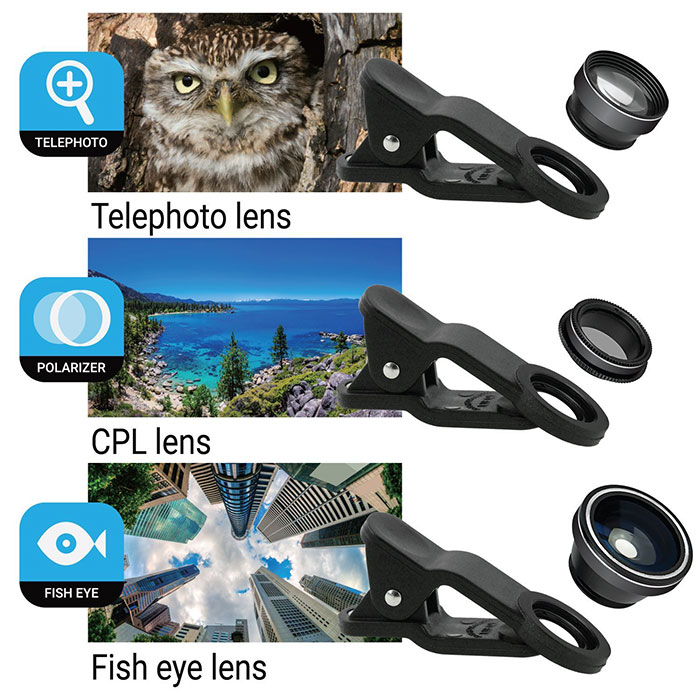 CamKix-Universal-5in1-Camera-Lens-Kit Best iPhone Accessories: 32 Gadgets To Check Out