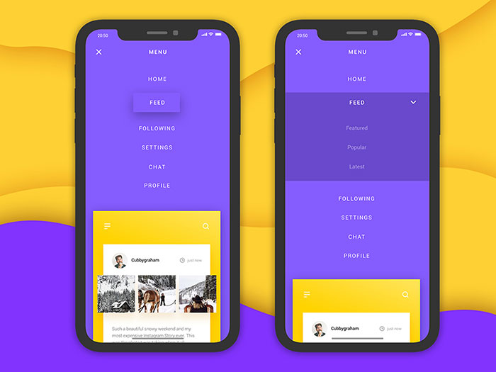 66 37 Mobile App Navigation Examples