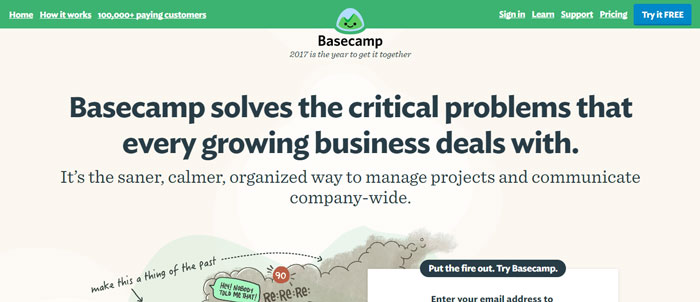 basecamp Top Project Management And Invoicing Tools For Designers