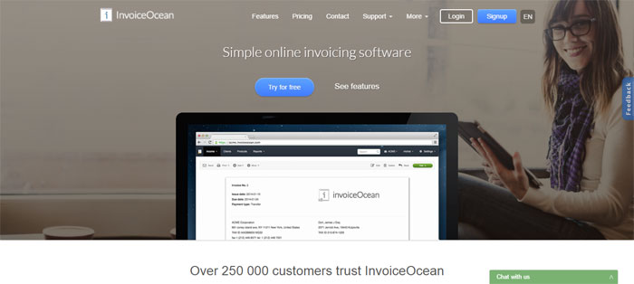 InvoiceOcean Top Project Management And Invoicing Tools For Designers