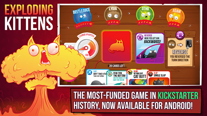 Exploding-Kittens Best multiplayer Android games to play with friends