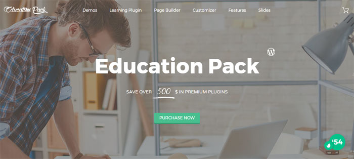 Education-Pack WordPress Themes for Schools, Colleges, Kindergartens and more