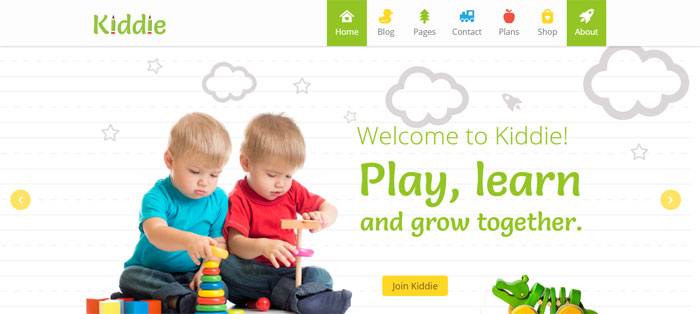 Kiddie WordPress Themes for Schools, Colleges, Kindergartens and more