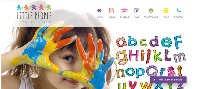 Little-People WordPress Themes for Schools, Colleges, Kindergartens and more