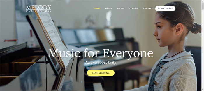 Melody WordPress Themes for Schools, Colleges, Kindergartens and more