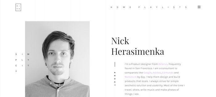 Nick-Herasimenka Portfolio Website Examples And Tips To Create Them