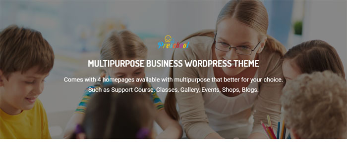 Preschool WordPress Themes for Schools, Colleges, Kindergartens and more