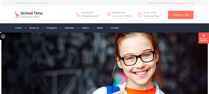 School-Time WordPress Themes for Schools, Colleges, Kindergartens and more