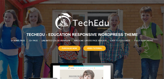 TechEdu WordPress Themes for Schools, Colleges, Kindergartens and more