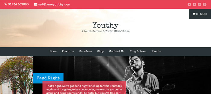 Youthy WordPress Themes for Schools, Colleges, Kindergartens and more