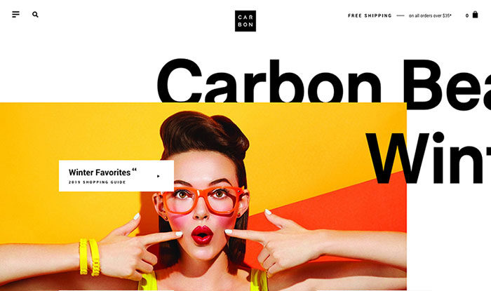 carbonbeauty-700x415 Awesome Websites Designs To Check Out Today