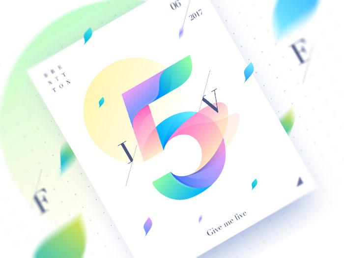 five_5 Typography posters: Tips, Best Practices, And 108 Examples