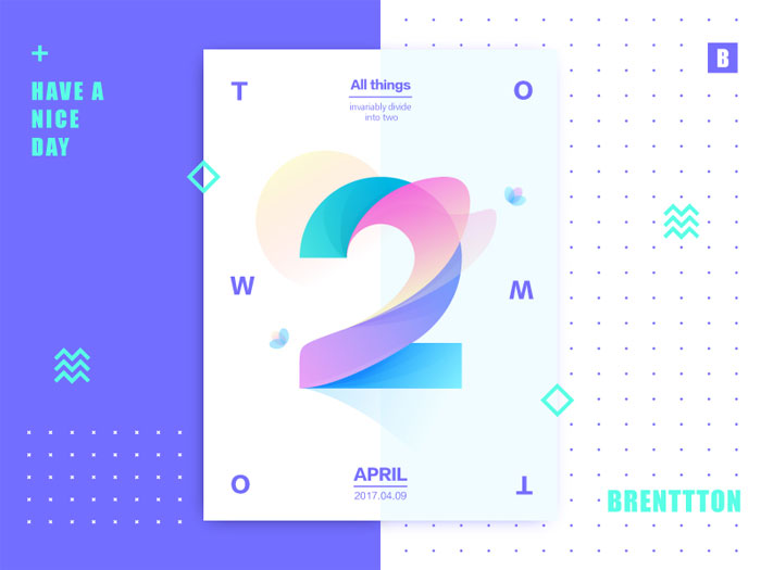 two Typography posters: Tips, Best Practices, And 108 Examples