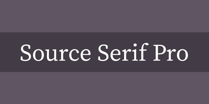 source-serif-pro 100 Cool Fonts to Make Your Designs Stand Out