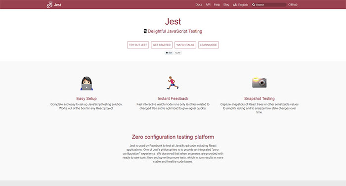 facebook.github.io_jest_ JavaScript Testing Frameworks: The Best to Test JS Code