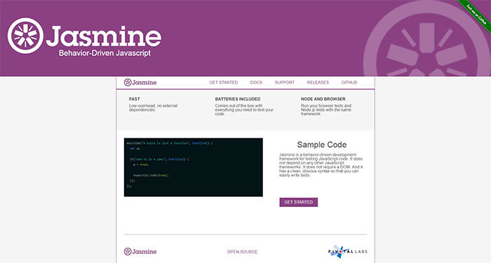 jasmine.github.io_ JavaScript Testing Frameworks: The Best to Test JS Code