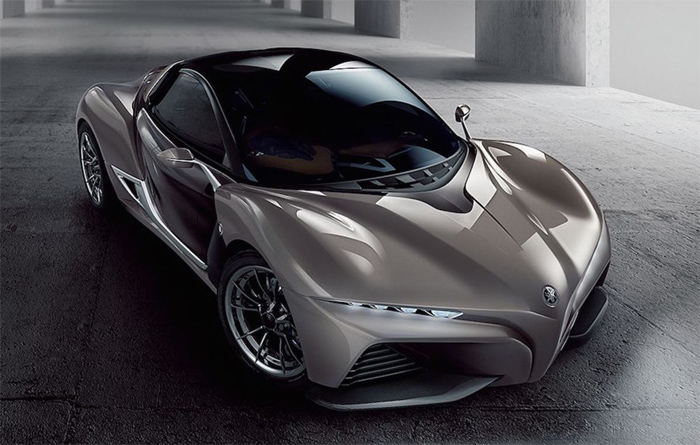 McLaren MCLExtreme 2050 Concept Design Sketch - Car Body Design
