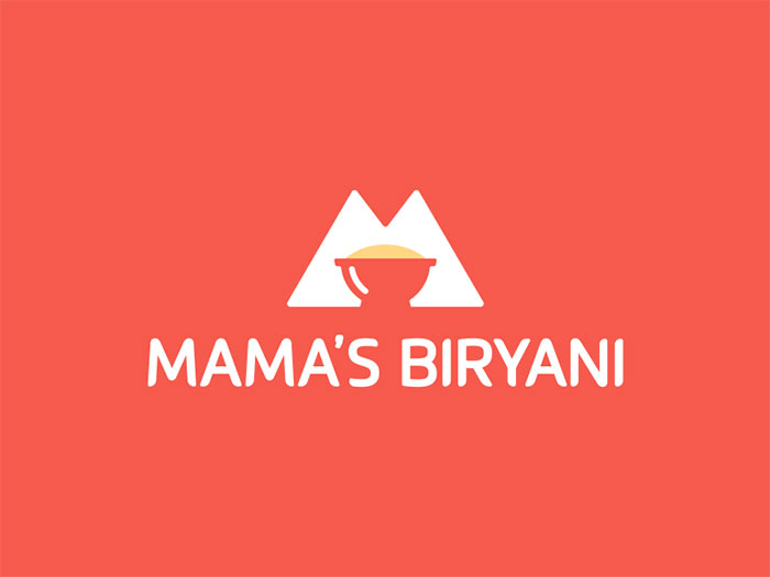 3_mamas_biriani 24 Restaurant Logos To Use As Inspiration