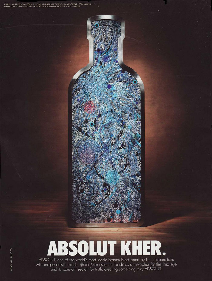 absolut-print-ad-Bharti-Khe Absolut Vodka Ads to Check Out
