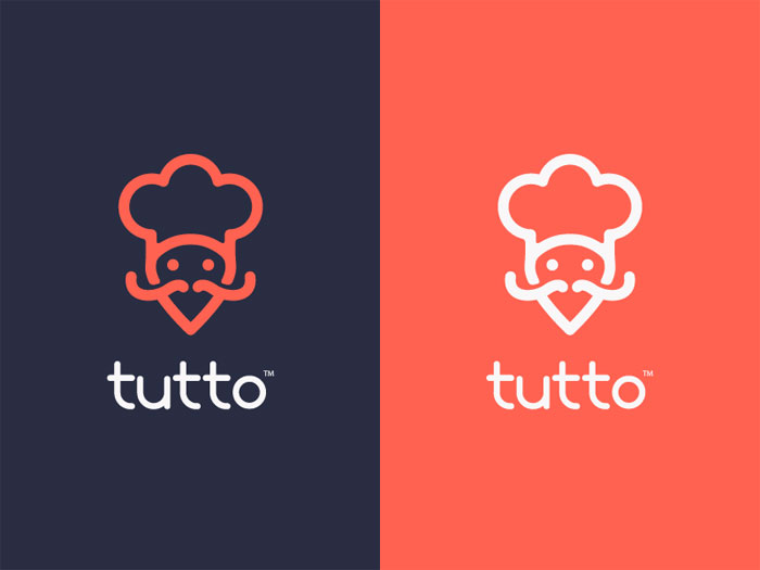 tutto_v2 24 Restaurant Logos To Use As Inspiration