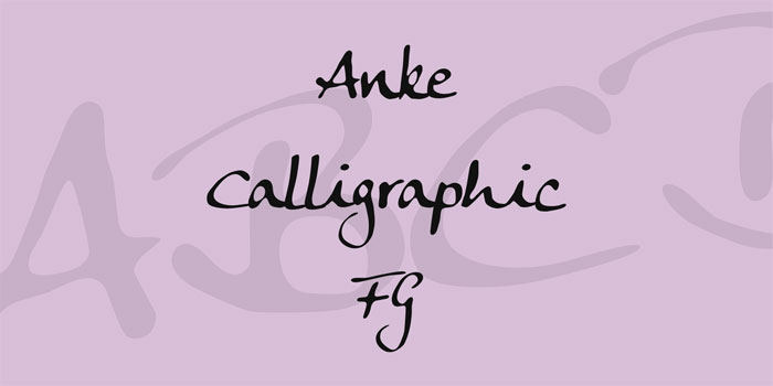Anke-Calligraphic-FG-Regula Cool Signature Font Examples (Pick The Best Autograph Font)