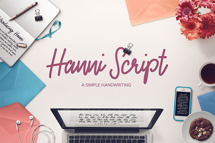 Hanni-Script-1 Cool Signature Font Examples (Pick The Best Autograph Font)