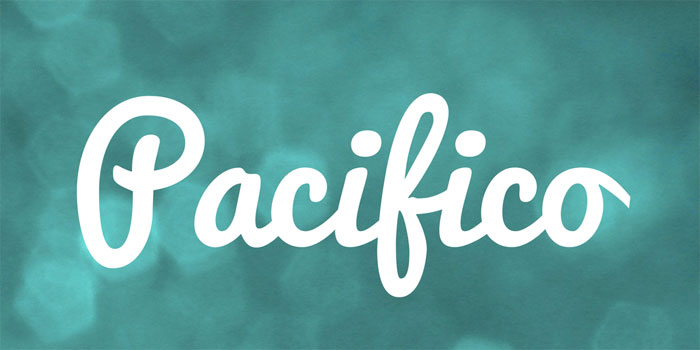 Pacifico-Regular Cool Signature Font Examples (Pick The Best Autograph Font)