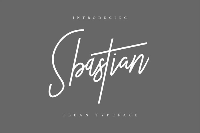 Sbastian-Signature-Clean-Ty Cool Signature Font Examples (Pick The Best Autograph Font)