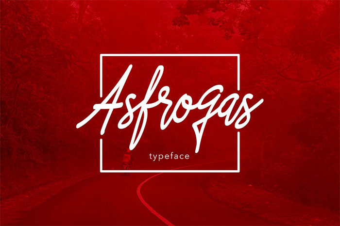 asfrogas1a- Cool Signature Font Examples (Pick The Best Autograph Font)