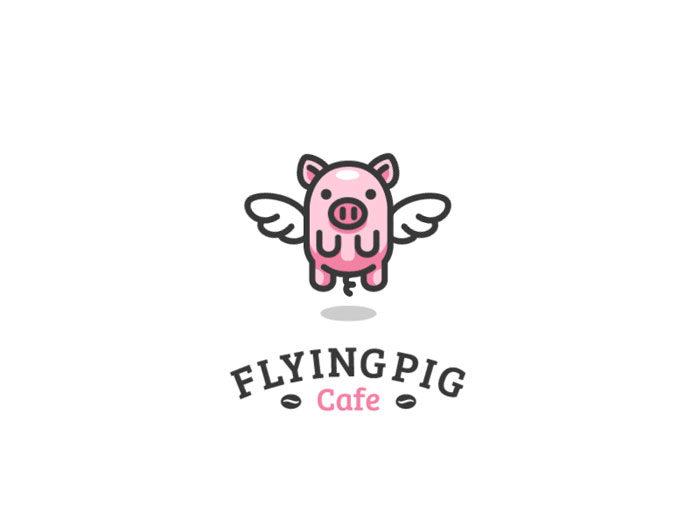 flying-pig Coffee Logos: How To Create The Best Coffee Brand