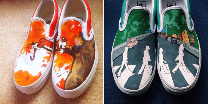 custom-shoe-paintings-pop-c-1 Custom Shoe Design Ideas Created By Designers