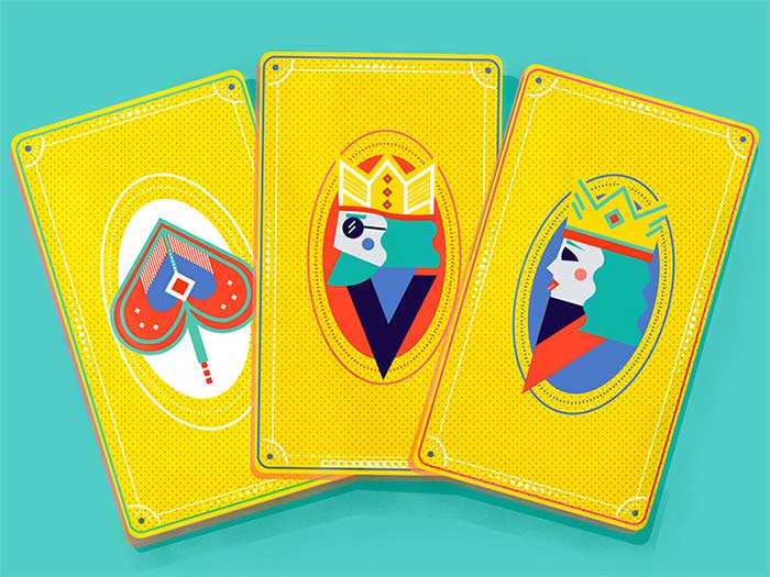 drib The Face Cards and Intricate Playing Card Designs