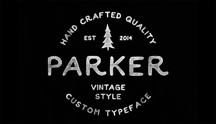 Parker 90 FREE Retro and Vintage Fonts To Download