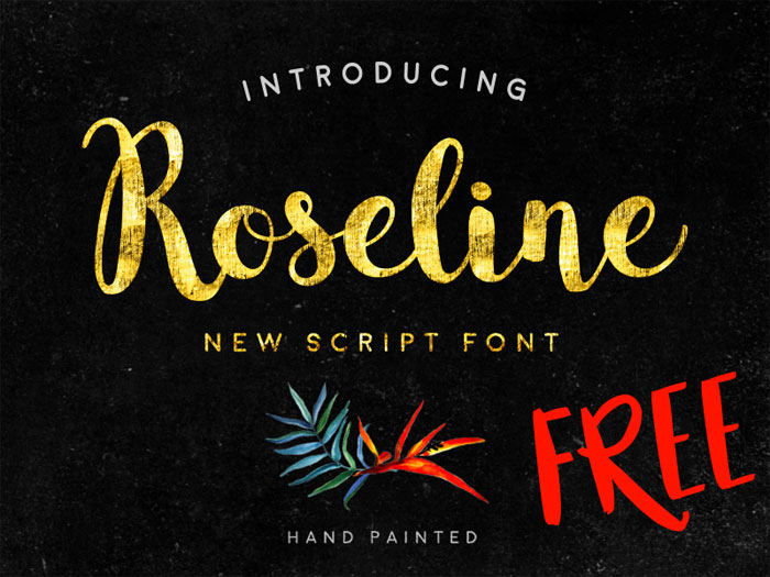 Roseline 90 FREE Retro and Vintage Fonts To Download