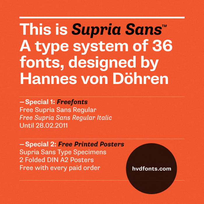 Supria-Sans 90 FREE Retro and Vintage Fonts To Download