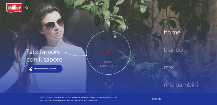 Müller 78 Great Examples of Cool Website Designs