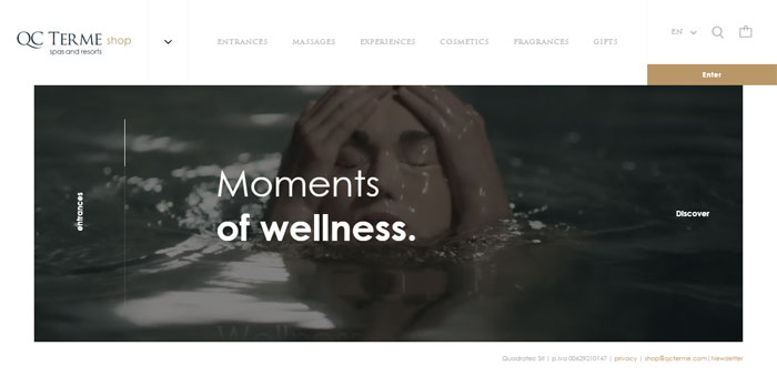 QC-Terme-Shop 78 Great Examples of Cool Website Designs