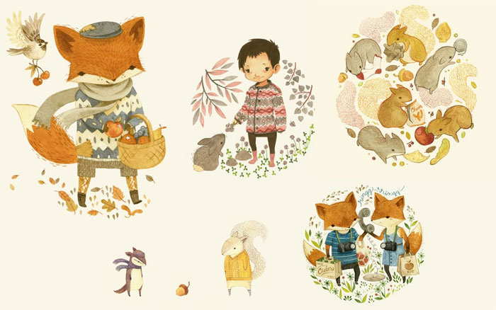 childbook 15 Cute Book Illustration Examples To Check Out