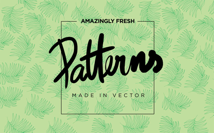 6-Vector-Patterns Background pattern examples that you should check out
