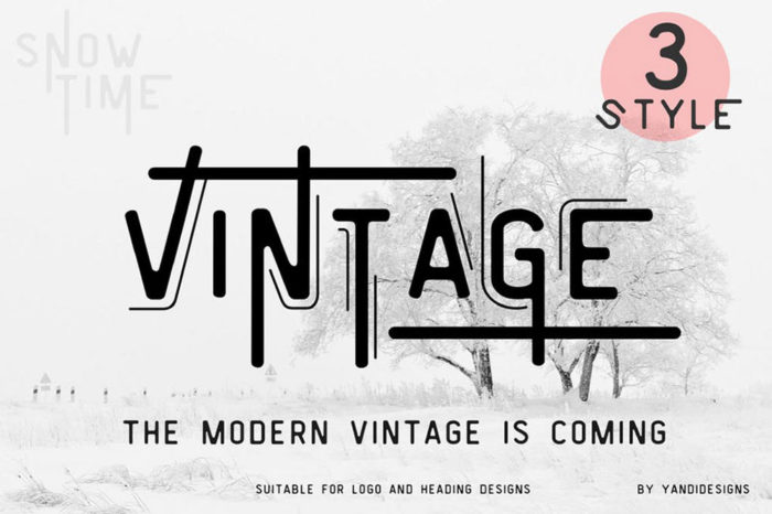 Vintage-Modern-Fonts-700x466 The best 72 free fonts for logos to create modern and creative designs