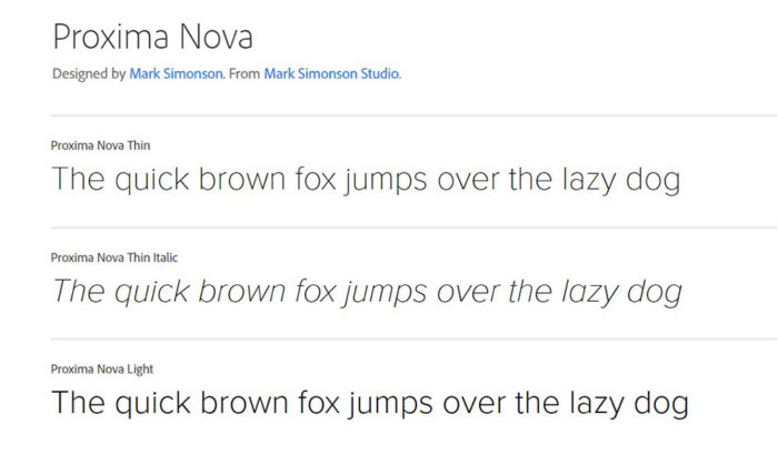 proxima-nova-700x419 The best 72 free fonts for logos to create modern and creative designs