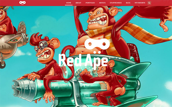 red Portfolio Website Examples And Tips To Create Them