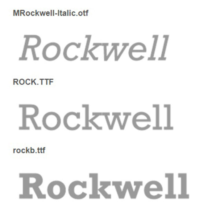 rockwell-700x715 The best 72 free fonts for logos to create modern and creative designs