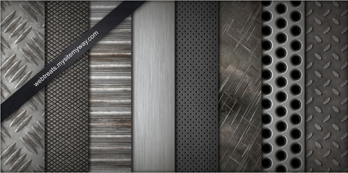 8-Tileable-Metal-Textures Metal texture examples that you should check out