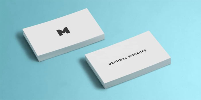 Download Business Card Mockup Templates To Use For Presenting Your Designs
