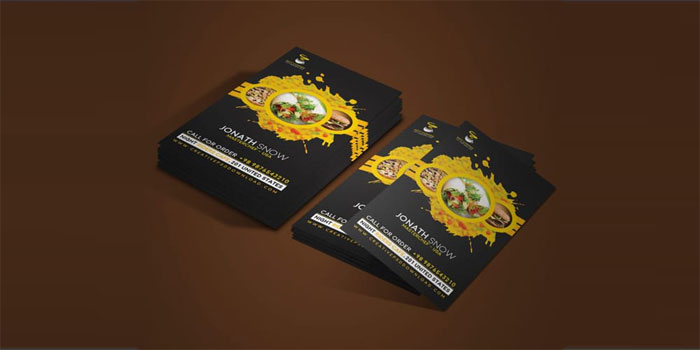 Cafe-Vertical-Business-Card Business card mockup templates to use for presenting your designs