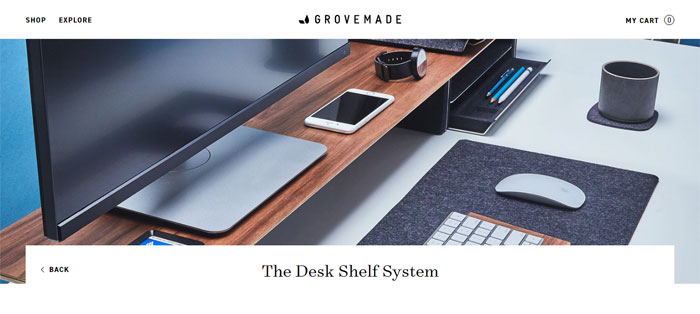 Desk-Shelf-System Gifts for graphic designers – or what to offer your friends on Christmas